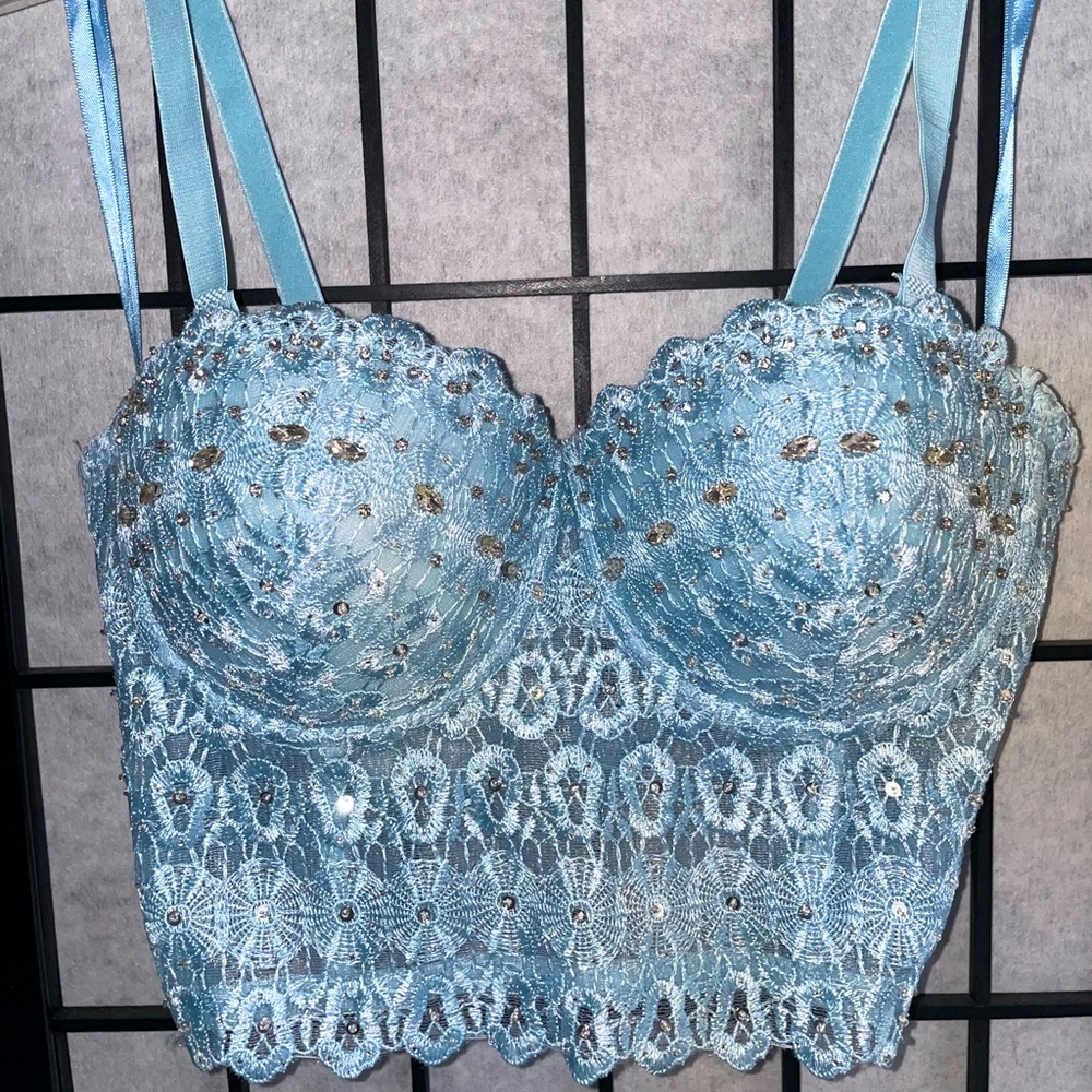 Blue Diamond Bustier